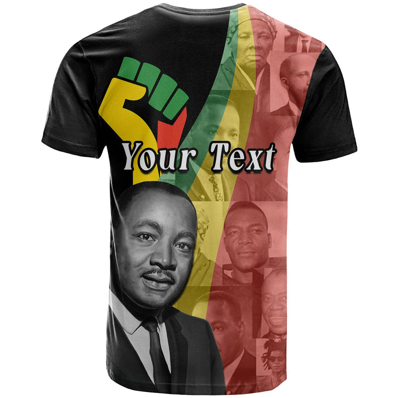 Custom Civil Rights Leaders African American Black History Month T Shirt