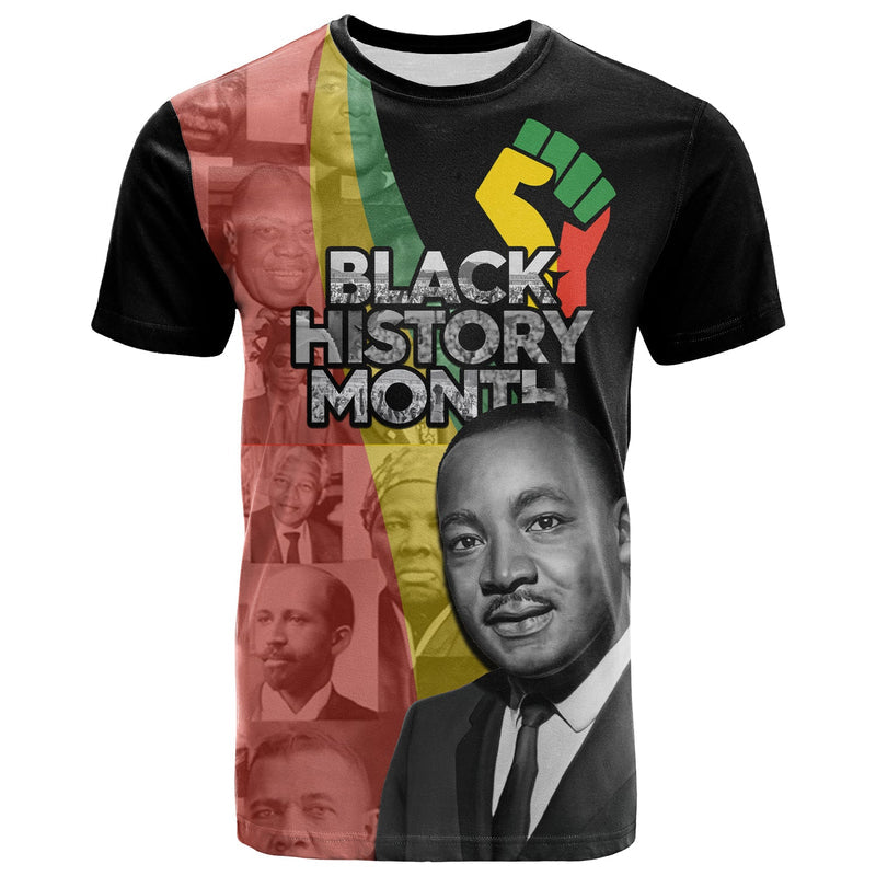 Custom Civil Rights Leaders African American Black History Month T Shirt
