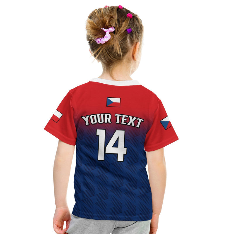 Custom Czech Republic 2023 Baseball T Shirt