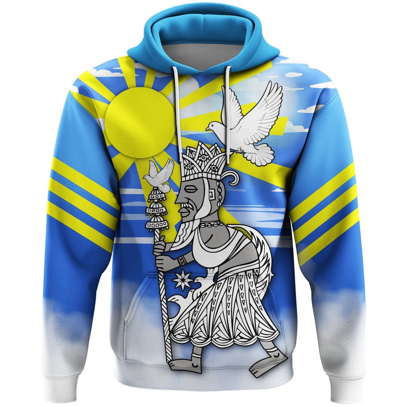 African Orisha Obatala Yoruba Pullover Hoodie