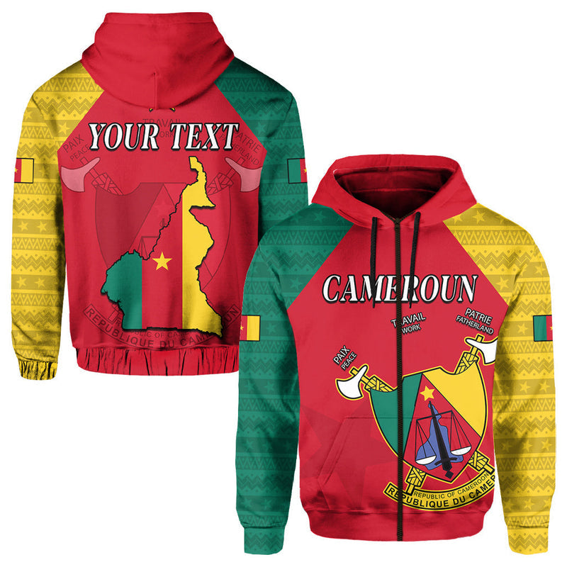 Custom Cameroon Independence Day Cameroonians Pattern Hoodie