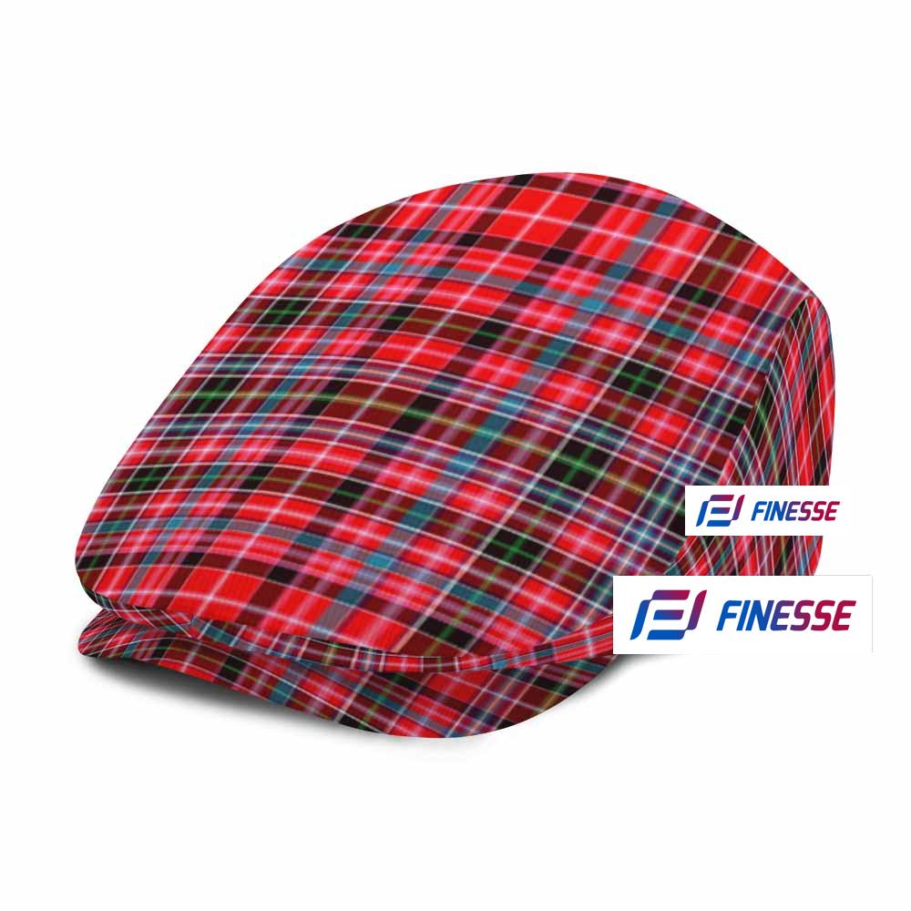 Aberdeen District Tartan Jeff Hat, Tartan Flat Cap