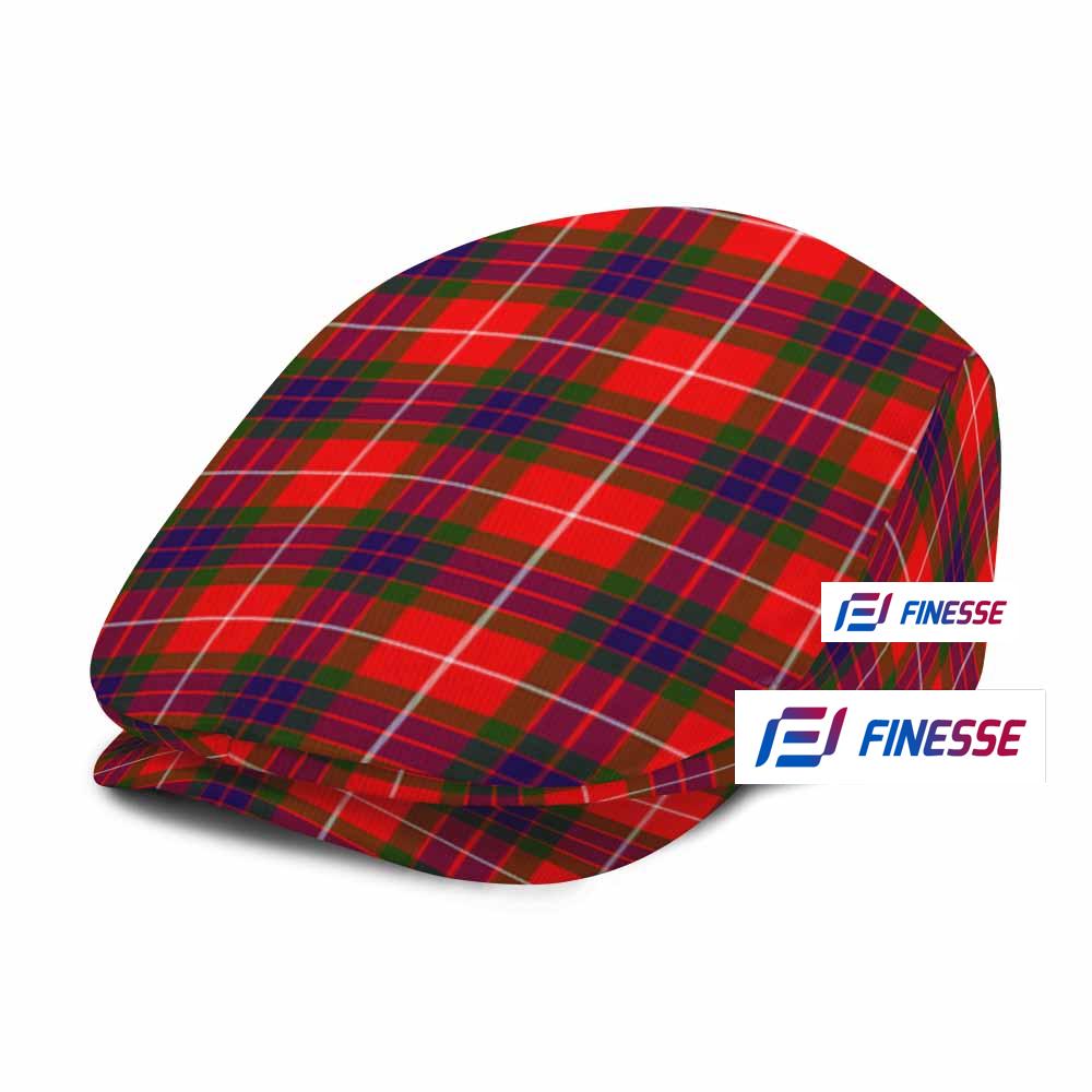 Abernethy Tartan Jeff Hat, Tartan Flat Cap