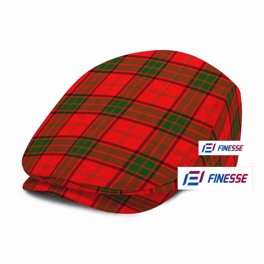 Adair Tartan Jeff Hat, Tartan Flat Cap