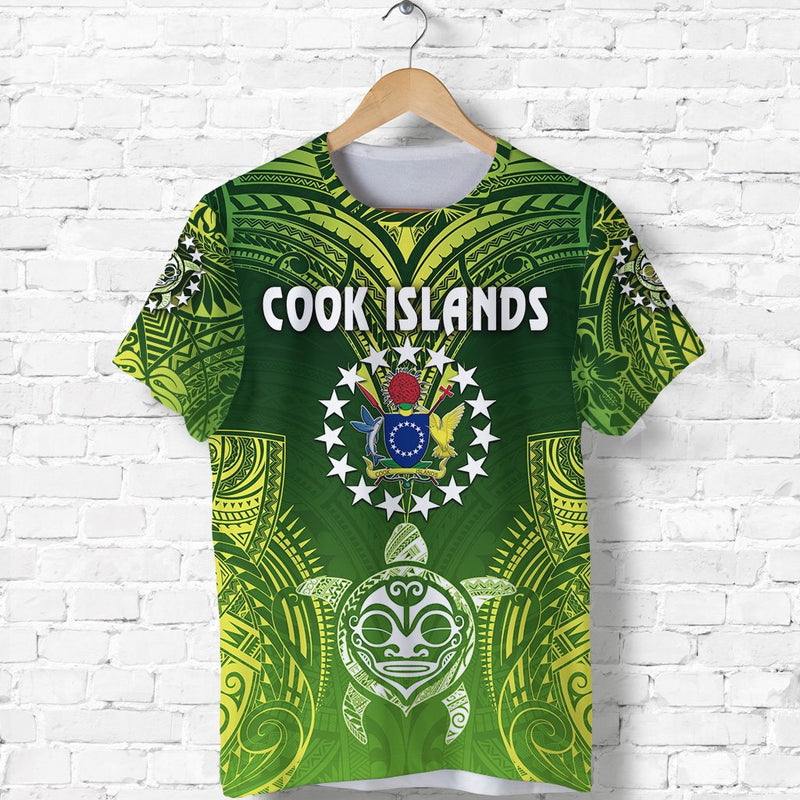 Custom Cook Islands Happy Independence Anniversary, Custom Text And Number T Shirt