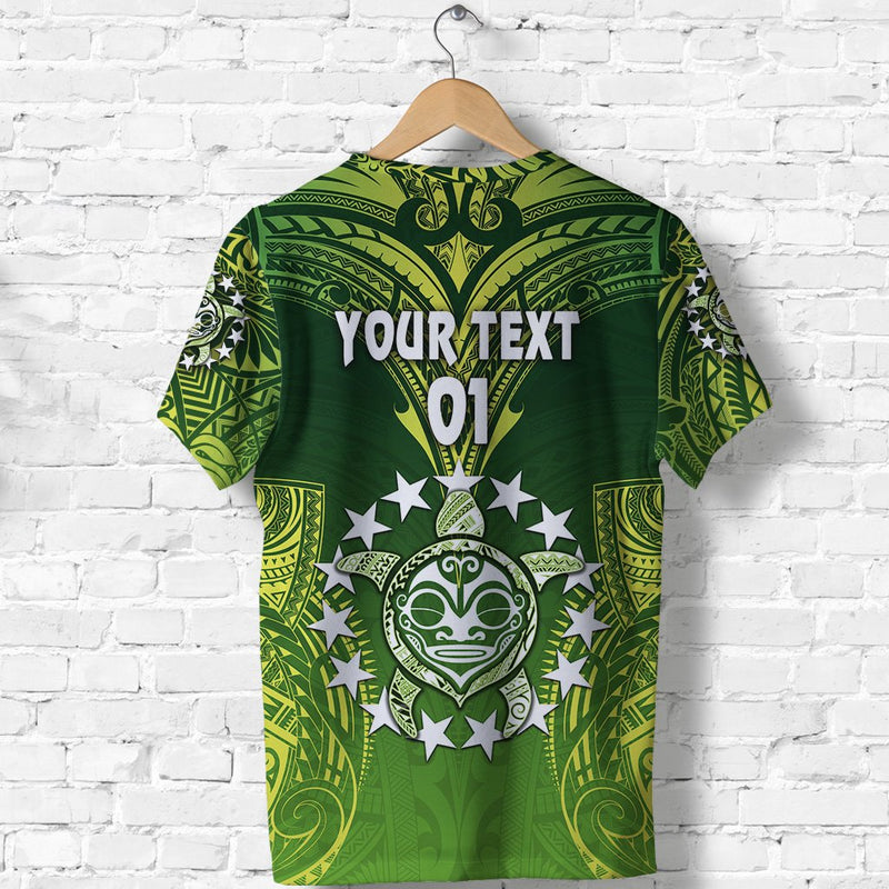Custom Cook Islands Happy Independence Anniversary, Custom Text And Number T Shirt