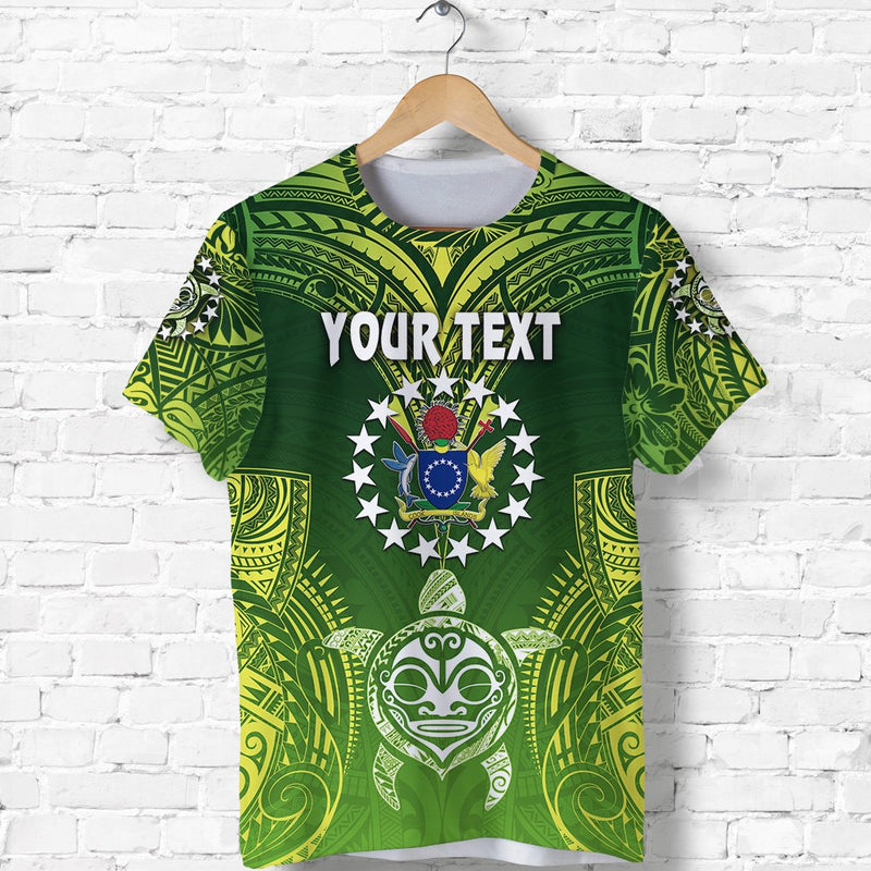 Custom Cook Islands Happy Independence Anniversary T Shirt