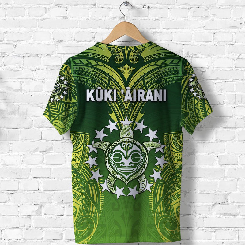 Custom Cook Islands Happy Independence Anniversary T Shirt