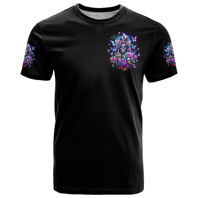 Fairy Skull Bitch I'm Not A Princess I'm The Fucking Queen T Shirt