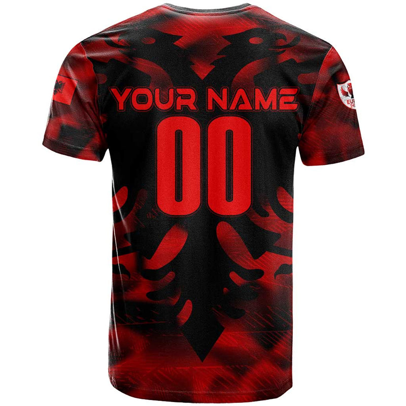 Albania Football 2024 Trophy Wing Style T Shirt