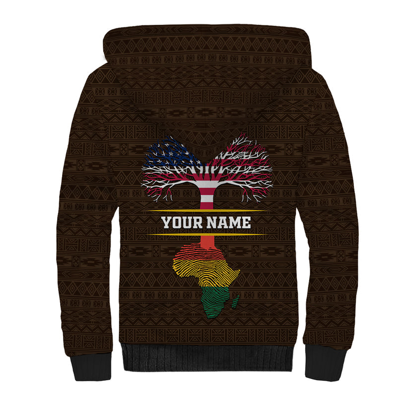 African Root Sherpa Hoodie