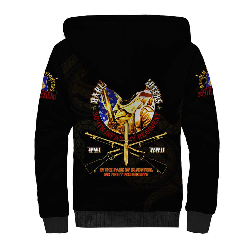 369 A Symbol Of Valor And Dignity Sherpa Hoodie