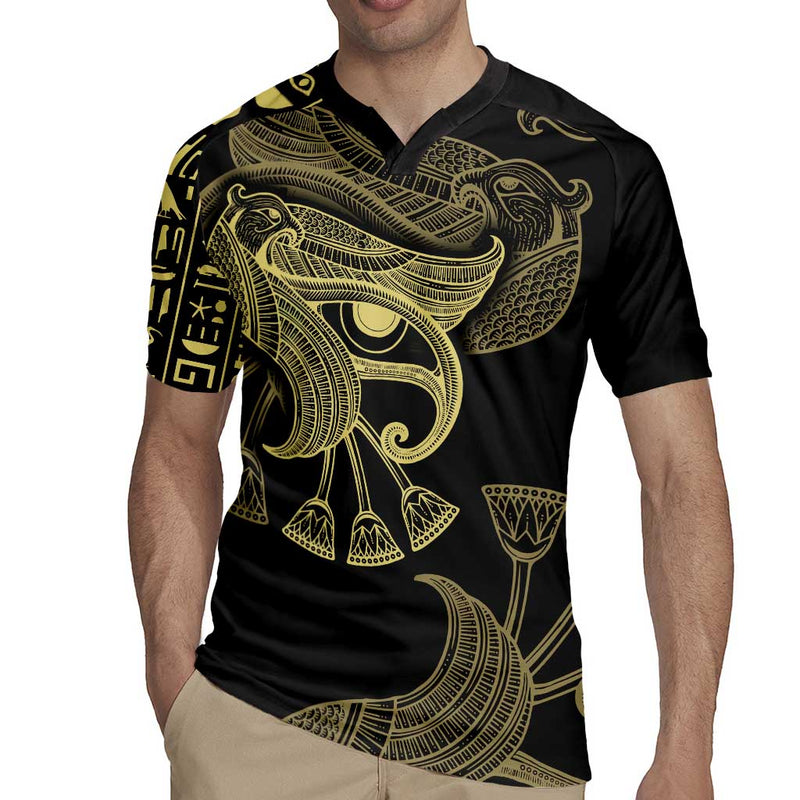 African Horus Eyes Egyptian God Rugby Jersey