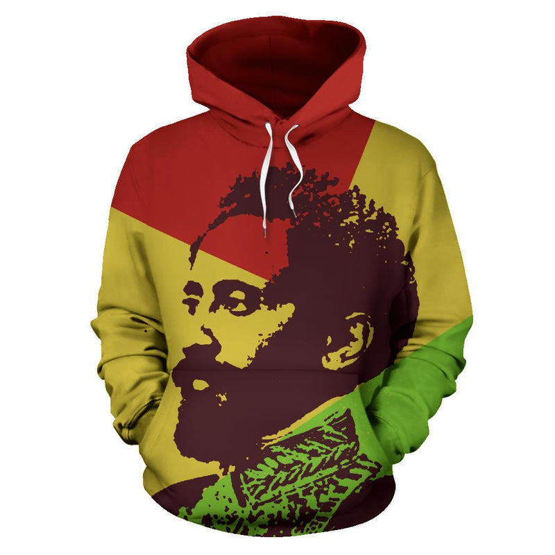 African Ethiopian King Jah Lion Hoodie