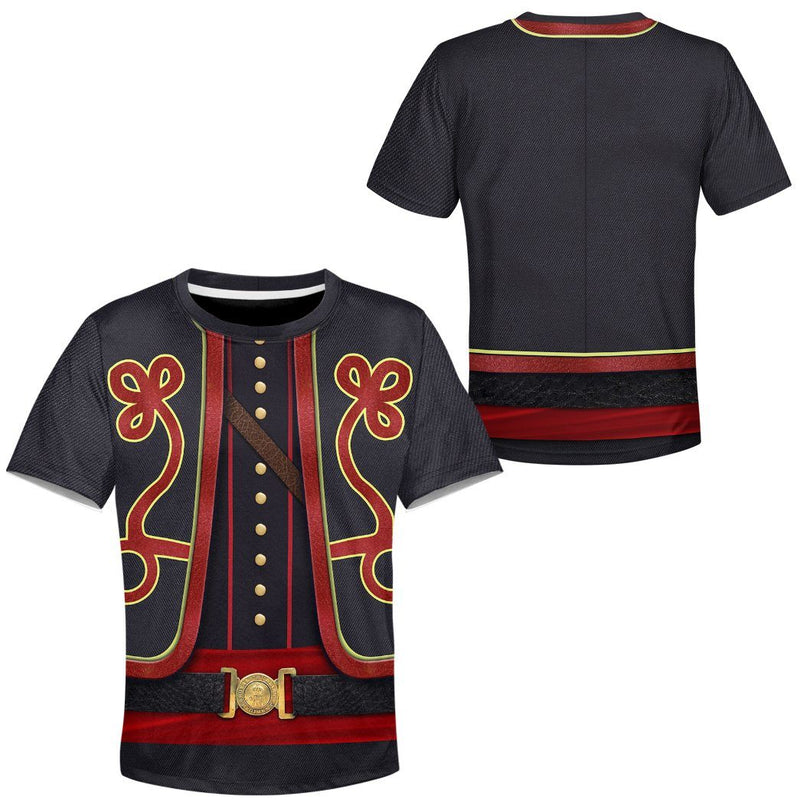 9th New York Volunteer Hawkins Zouaves Custom T Shirt