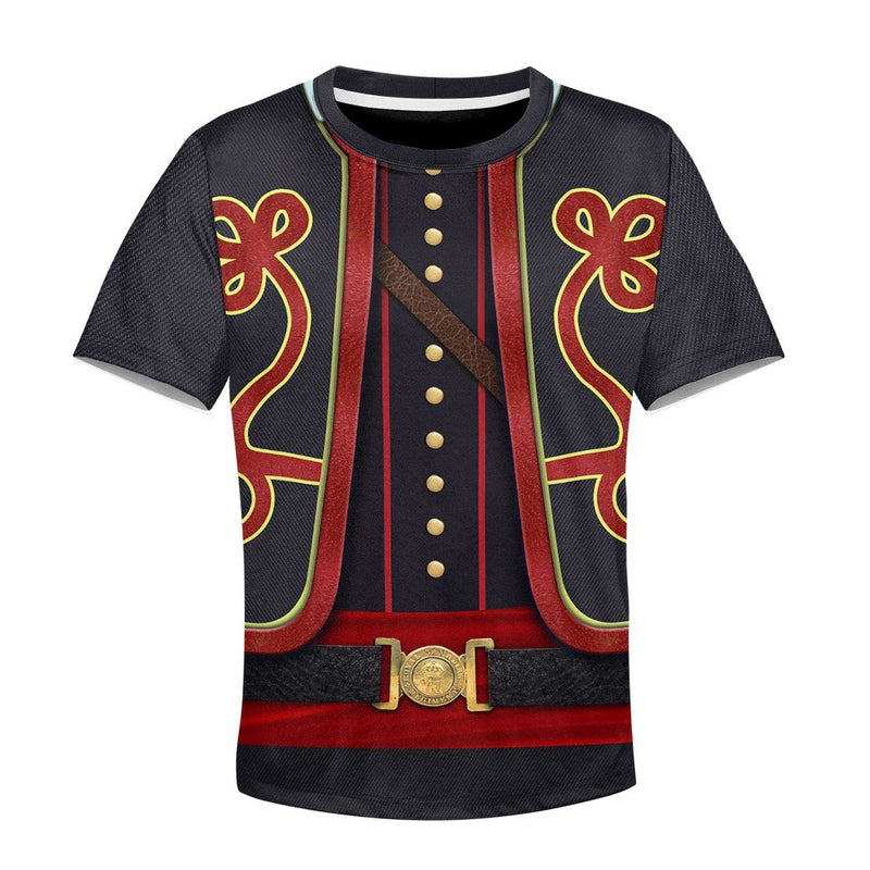 9th New York Volunteer Hawkins Zouaves Custom T Shirt
