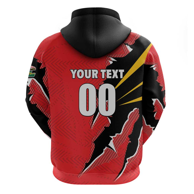 Custom Cricket Guyana Jaguars Go Champion Hoodie
