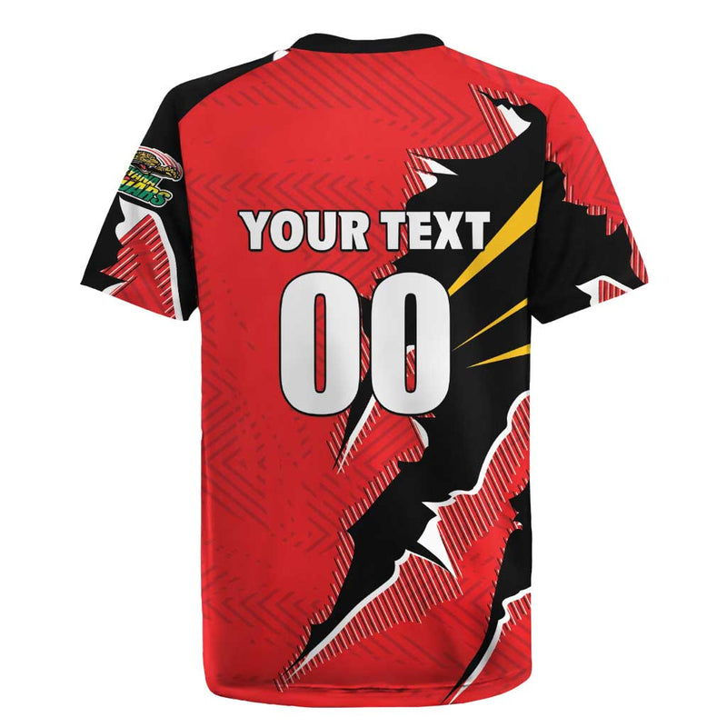 Custom Cricket Guyana Jaguars Go Champion Rugby Jersey