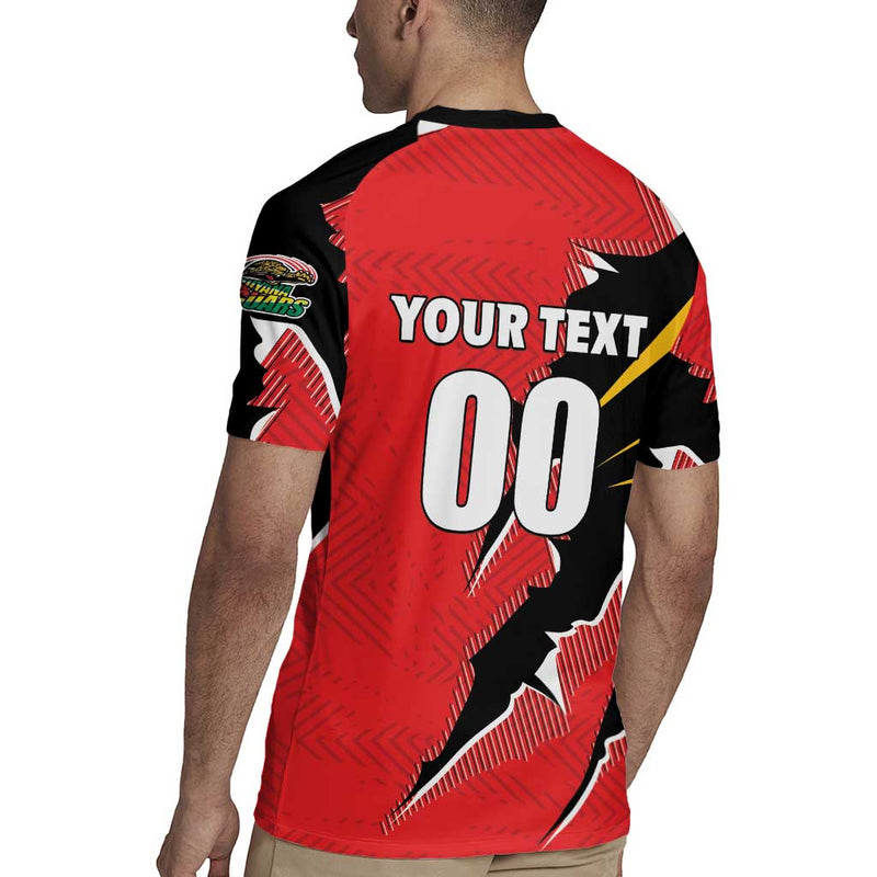 Custom Cricket Guyana Jaguars Go Champion Rugby Jersey