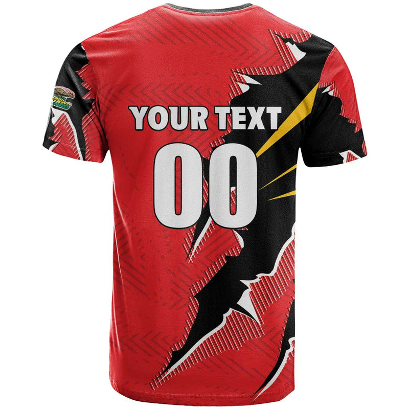 Custom Cricket Guyana Jaguars Go Champion T Shirt