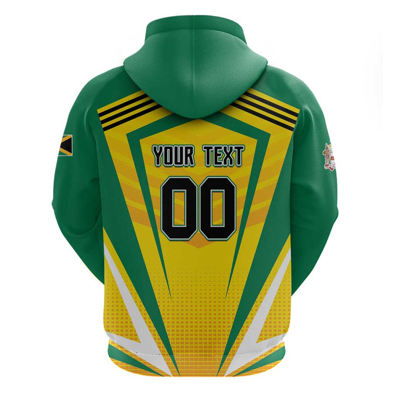 Custom Cricket Jamaica Scorpions We Made Legends Hoodie