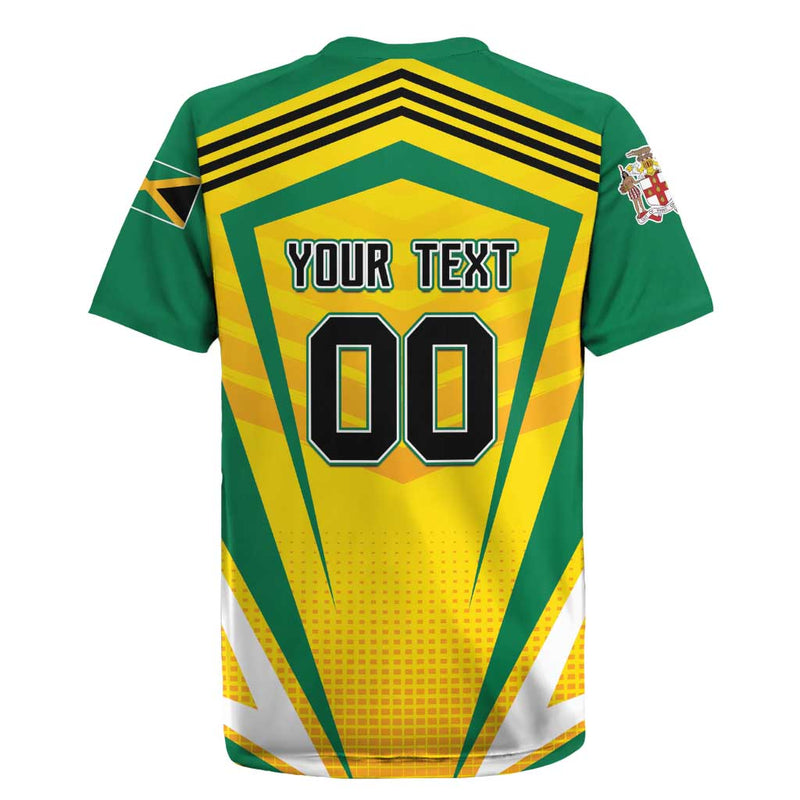 Custom Cricket Jamaica Scorpions We Made Legends Rugby Jersey