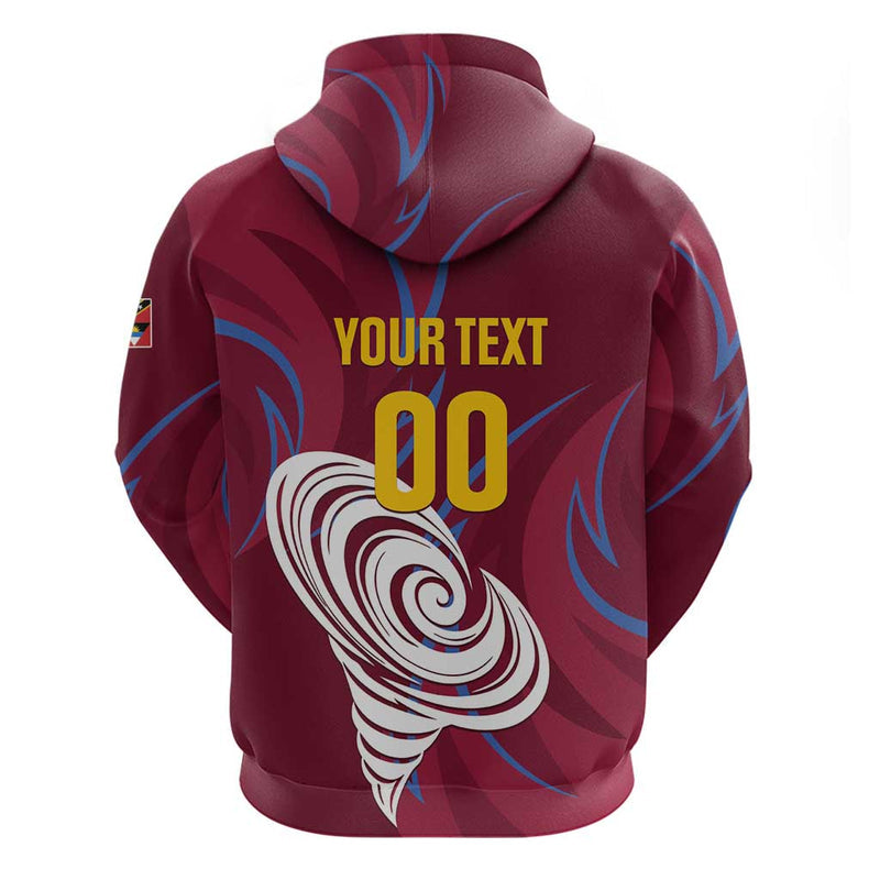 Custom Cricket Leeward Hurricanes Come On Hurricanes Boys Hoodie