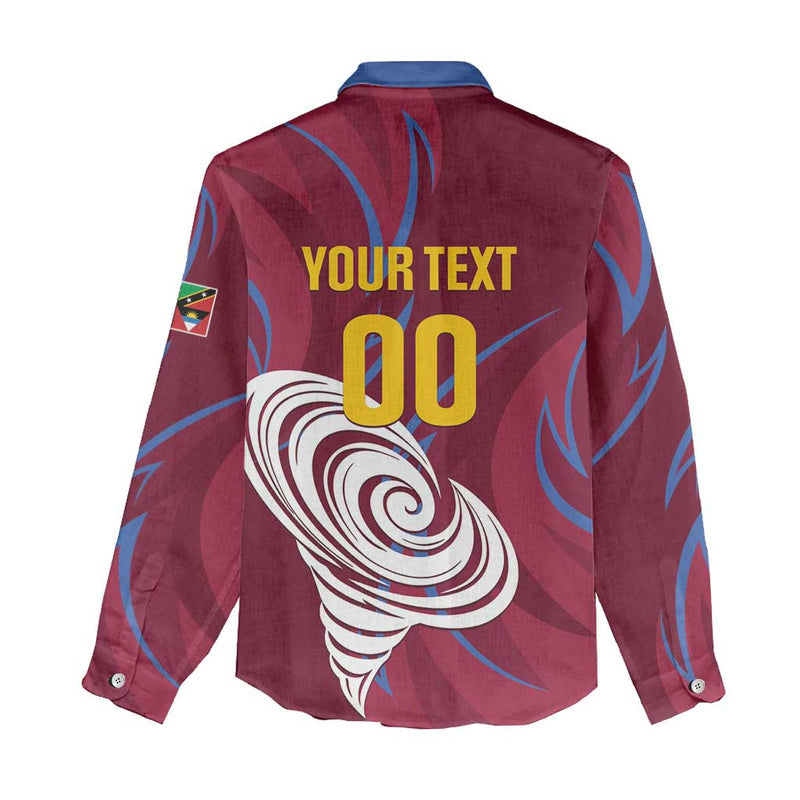 Custom Cricket Leeward Hurricanes Come On Hurricanes Boys Women Casual Shirt