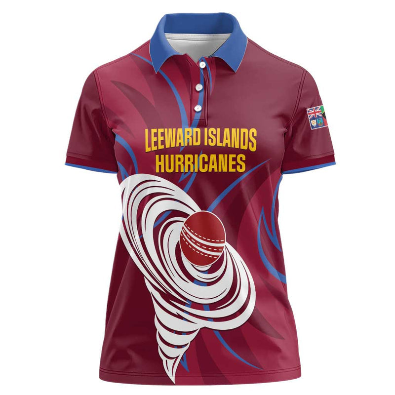 Custom Cricket Leeward Hurricanes Come On Hurricanes Boys Women Polo Shirt