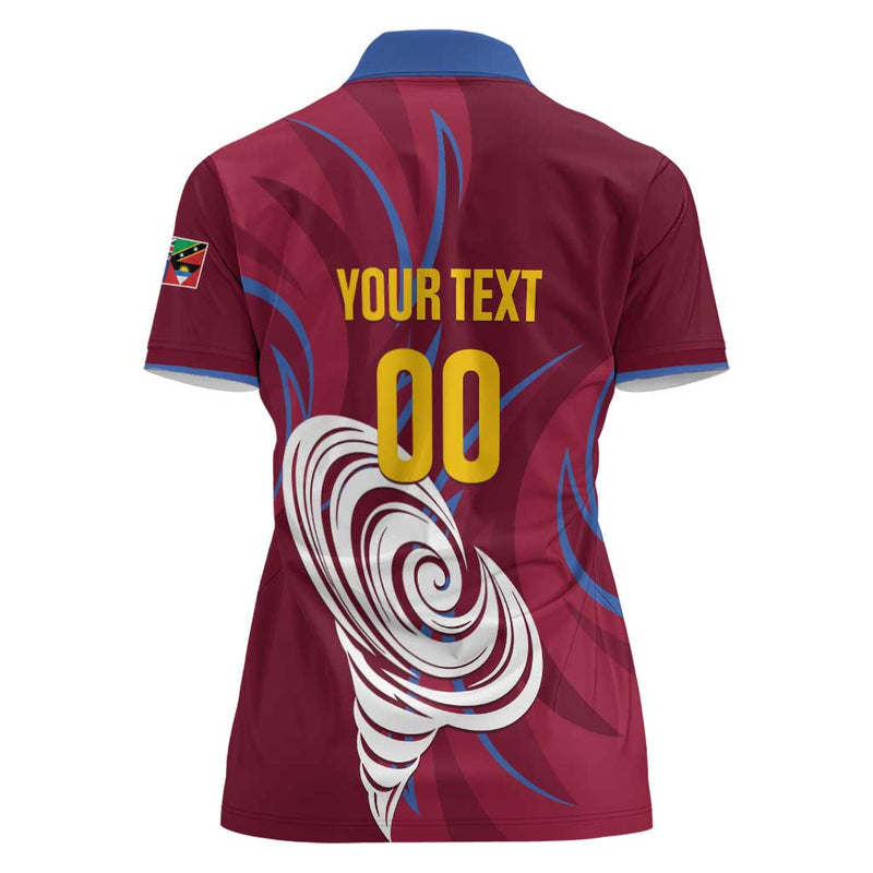Custom Cricket Leeward Hurricanes Come On Hurricanes Boys Women Polo Shirt