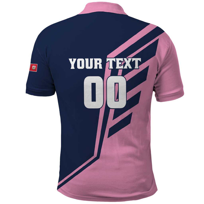 Custom Bermuda Football Come On Gombey Warriors Polo Shirt