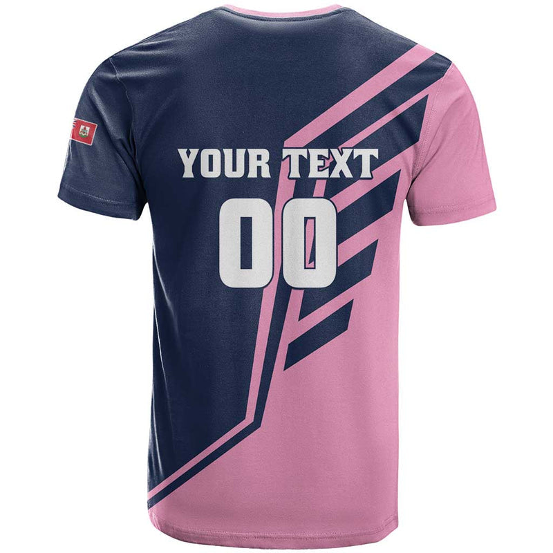 Custom Bermuda Football Come On Gombey Warriors T Shirt