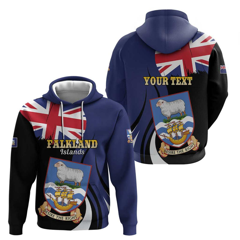 Falkland Islands Desire the Right Hoodie