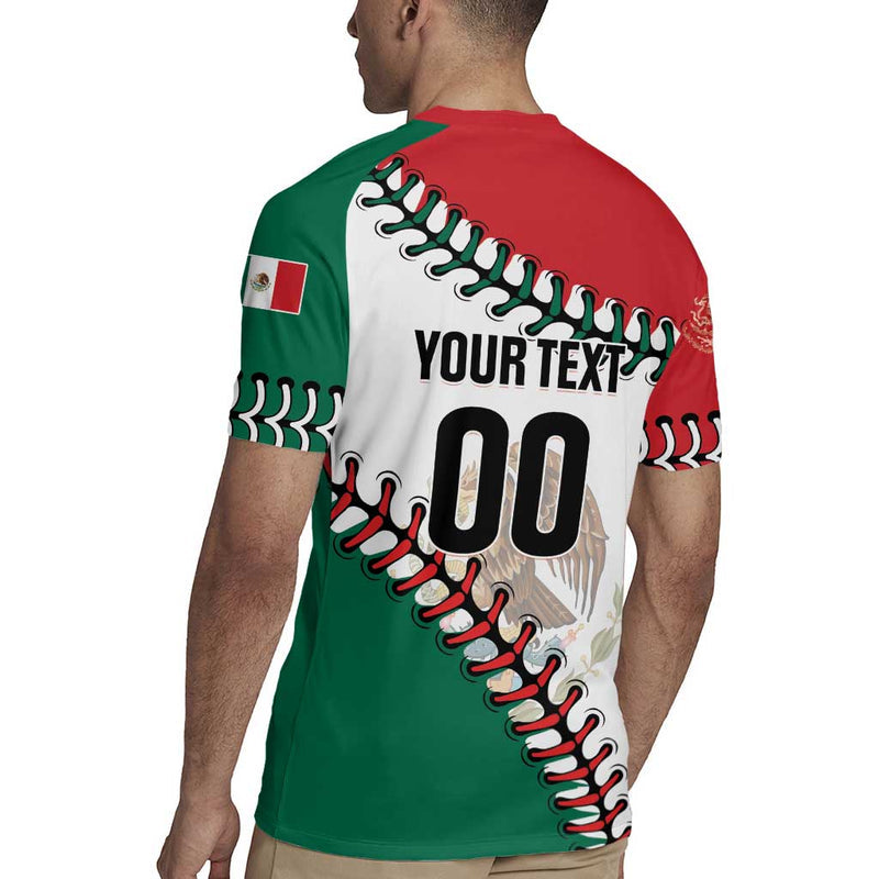 Custom Baseball Mexico Come On Mexican Team Rugby Jersey