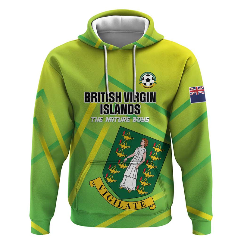 Custom British Virgin Islands Football Come On The Nature Boys Hoodie