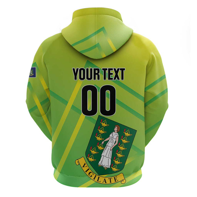 Custom British Virgin Islands Football Come On The Nature Boys Hoodie