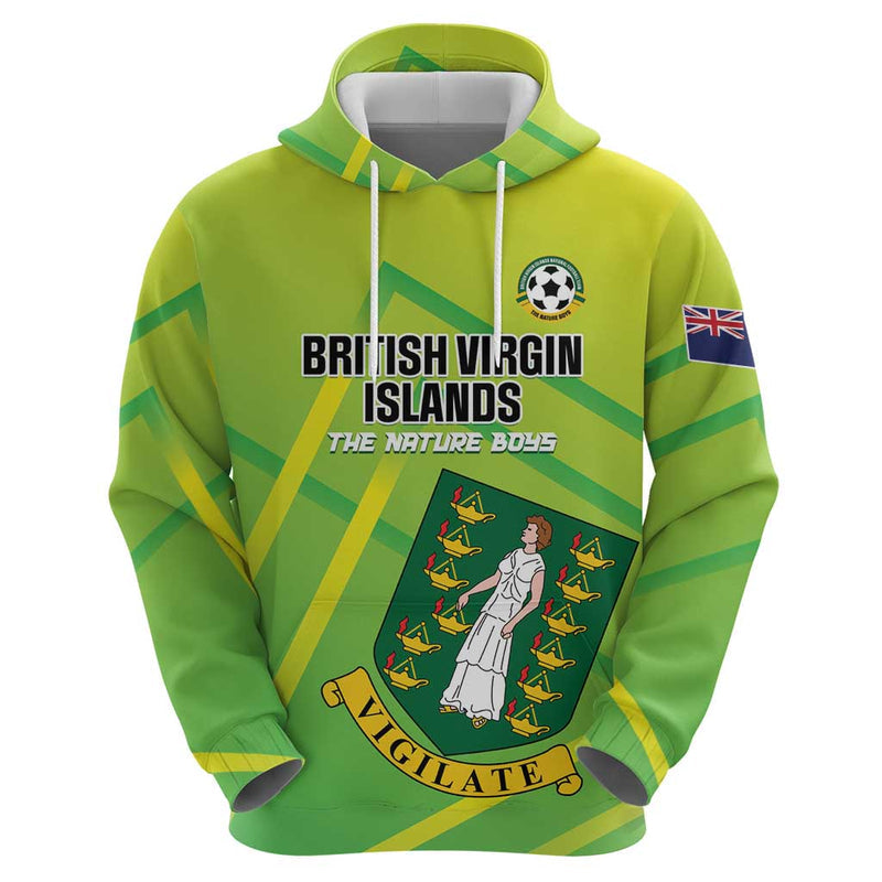 Custom British Virgin Islands Football Come On The Nature Boys Hoodie