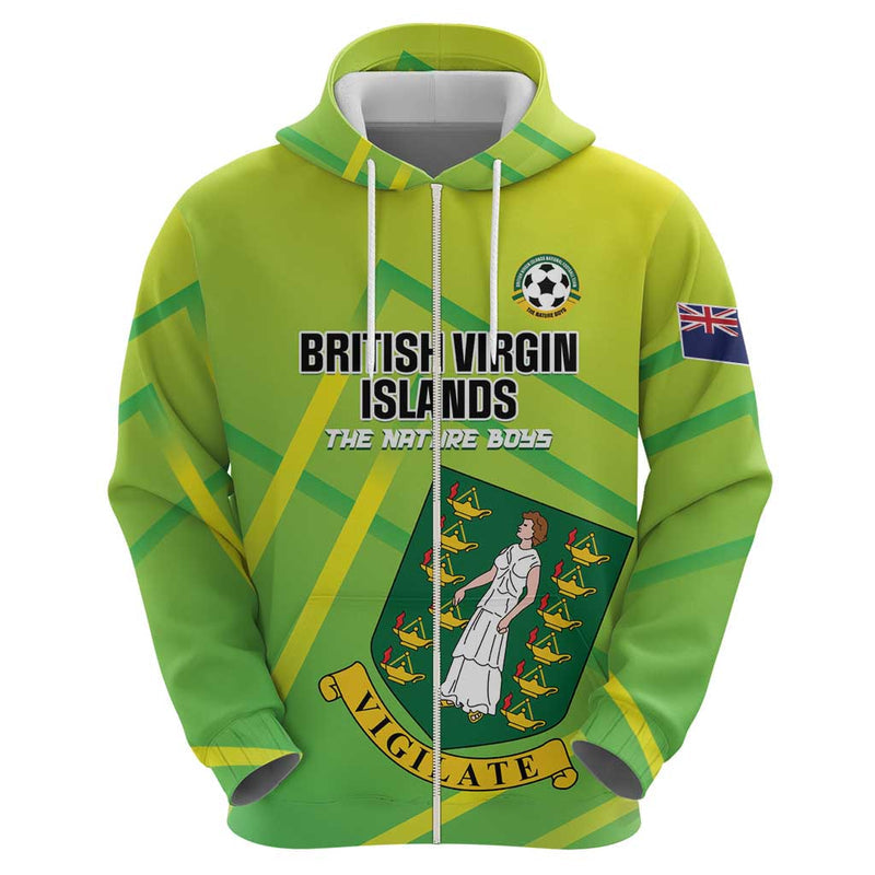 Custom British Virgin Islands Football Come On The Nature Boys Hoodie