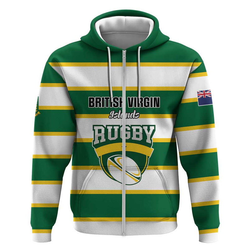 Custom British Virgin Islands Rugby Team BVI Go Champions Hoodie