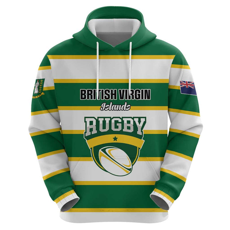 Custom British Virgin Islands Rugby Team BVI Go Champions Hoodie