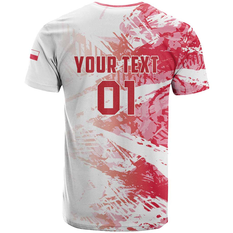 Custom Poland 2024 Football Orly Go Champions T Shirt