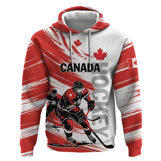 Custom Canada Hockey Canada Owns Hockey Hoodie