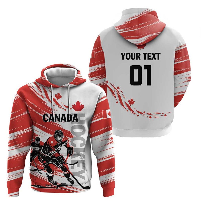 Custom Canada Hockey Canada Owns Hockey Hoodie