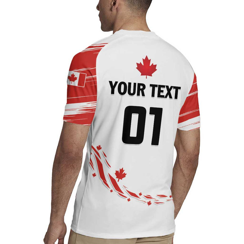 Custom Canada Hockey Canada Owns Hockey Rugby Jersey