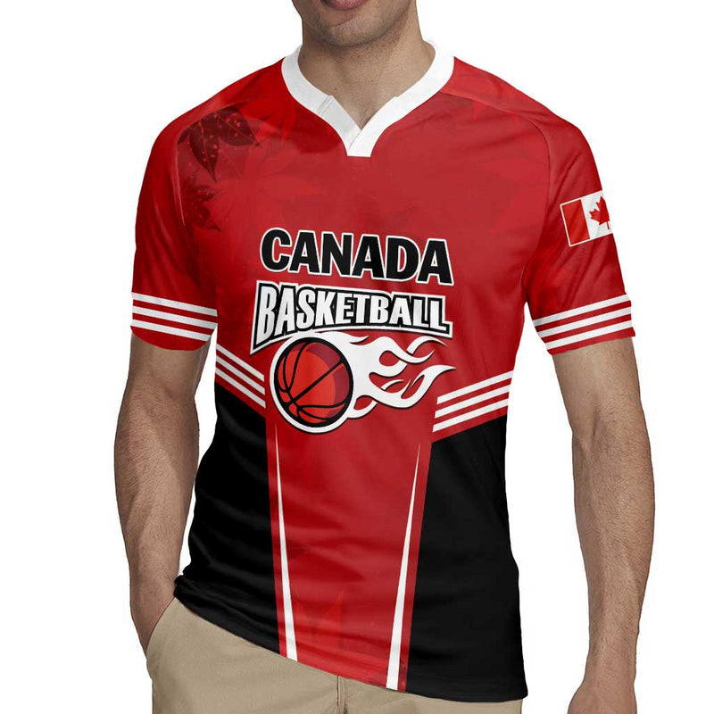 Custom Canada Basketball Dream Because I Can Rugby Jersey