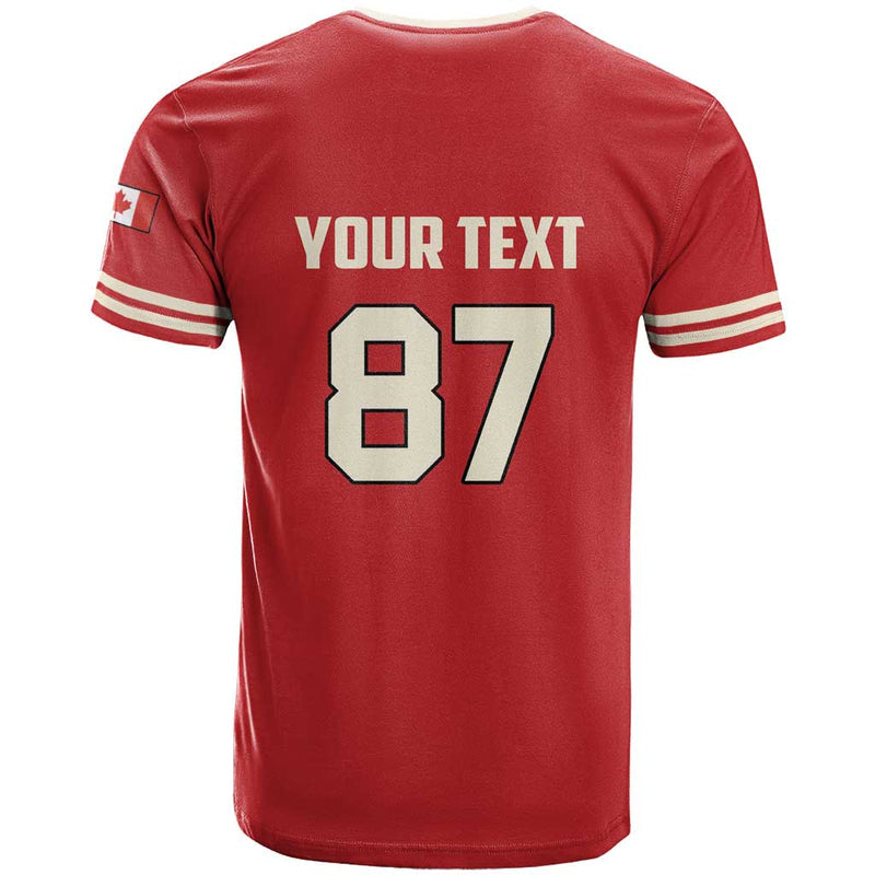 Custom Canada Hockey Canada Team Go Champions T Shirt