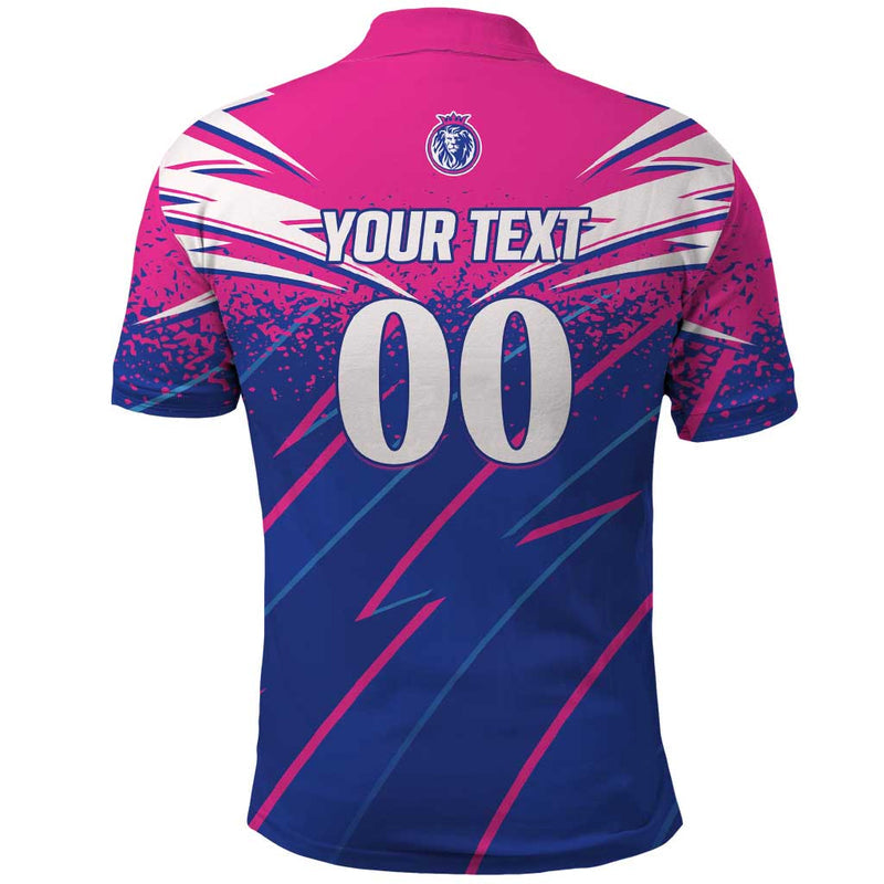 Custom Chittagong Cricket Faith Honour Strength Polo Shirt