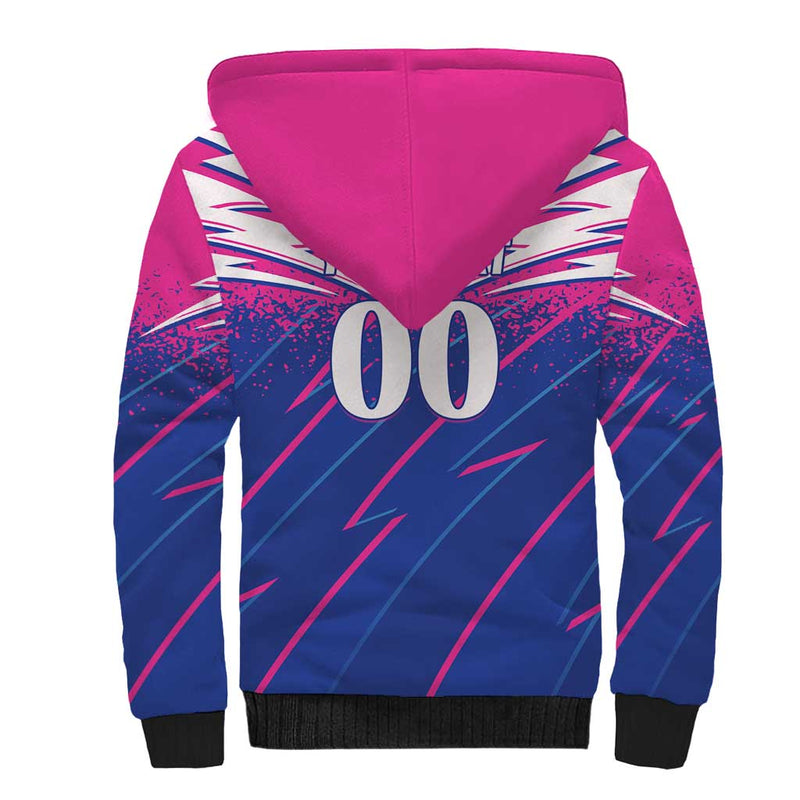 Custom Chittagong Cricket Faith Honour Strength Sherpa Hoodie
