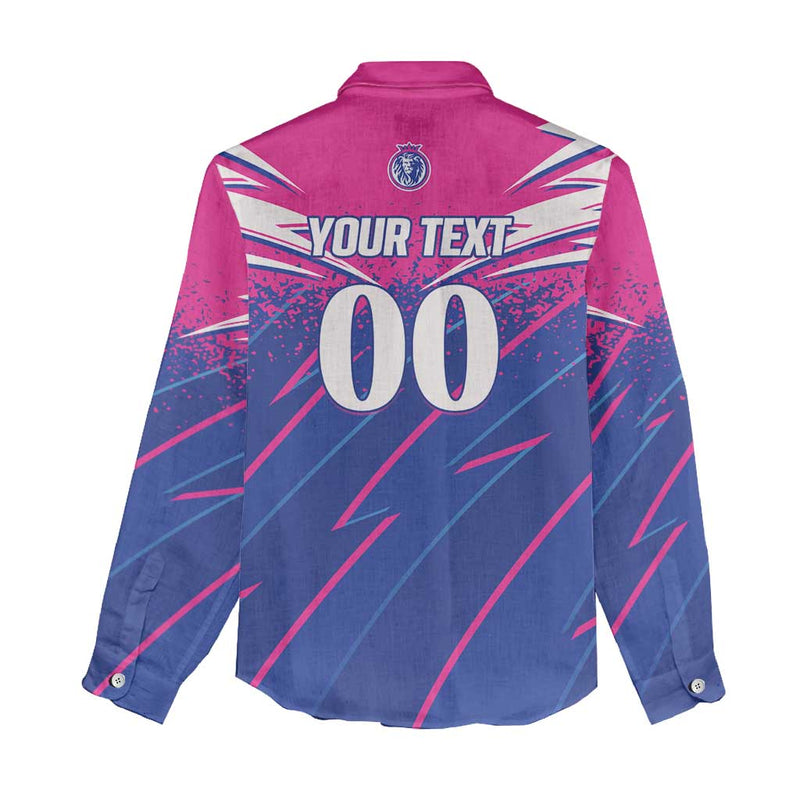 Custom Chittagong Cricket Faith Honour Strength Women Casual Shirt