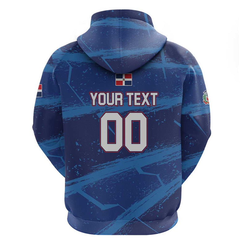 Custom Dominican Republic Basketball Enjoy The Game Hoodie